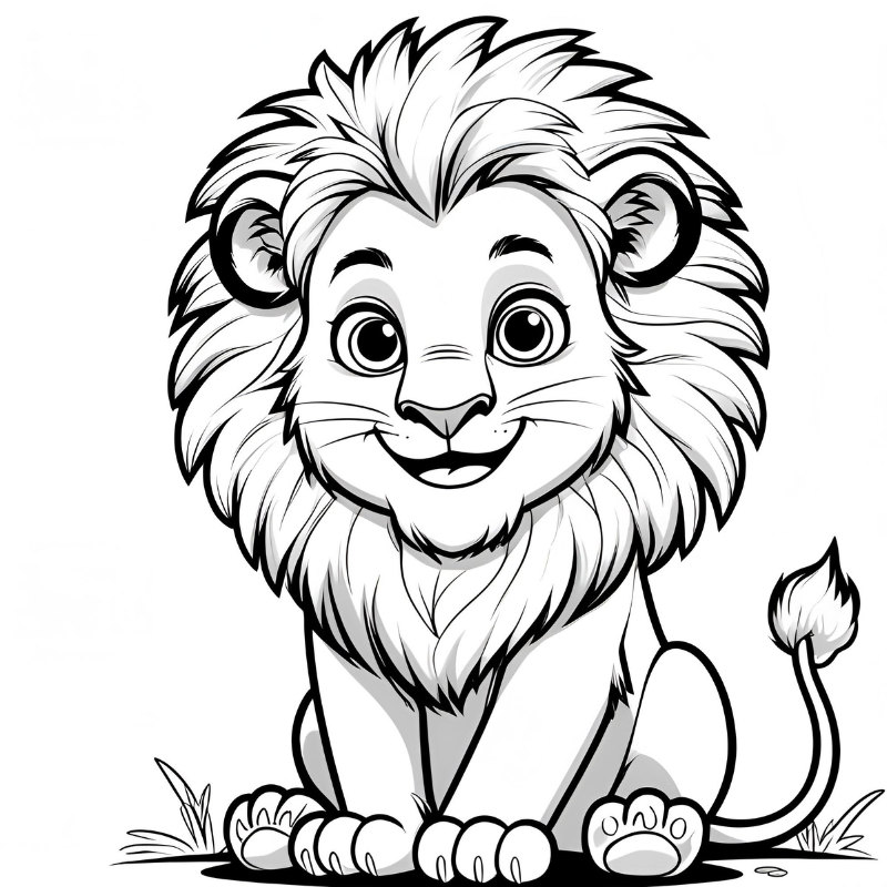 cartoon coloring pages