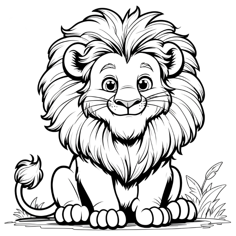 Cute Animal Coloring Pages