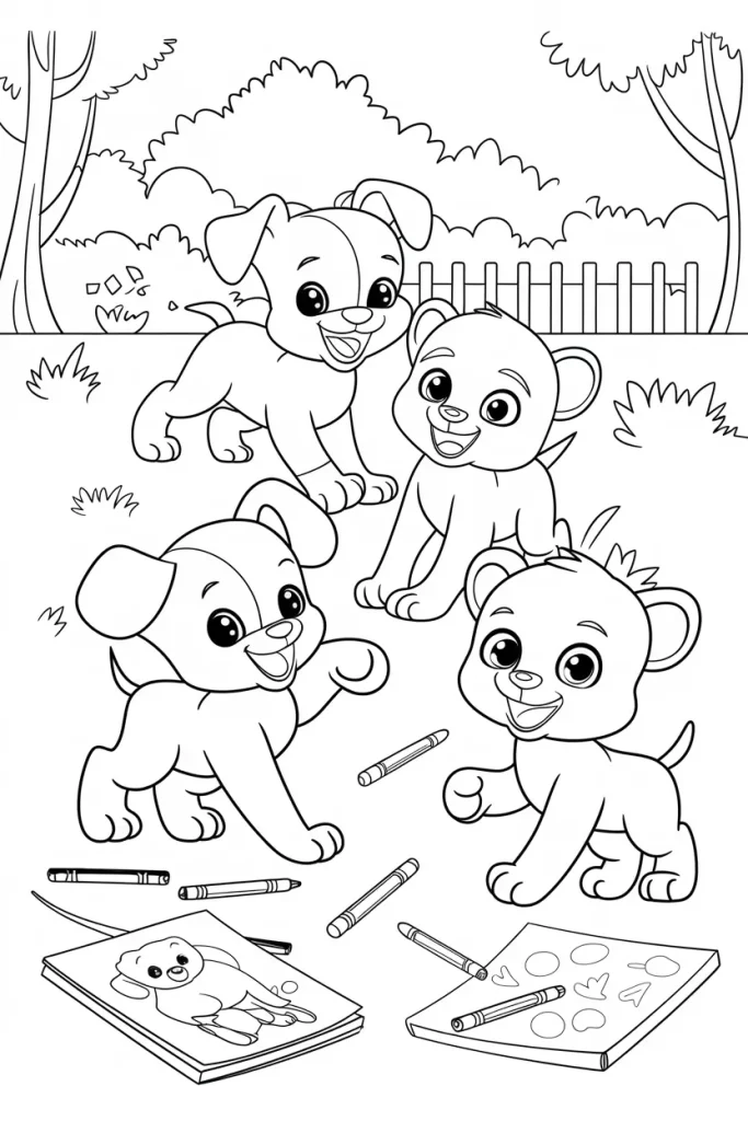 Animal Coloring Pages Free Printable