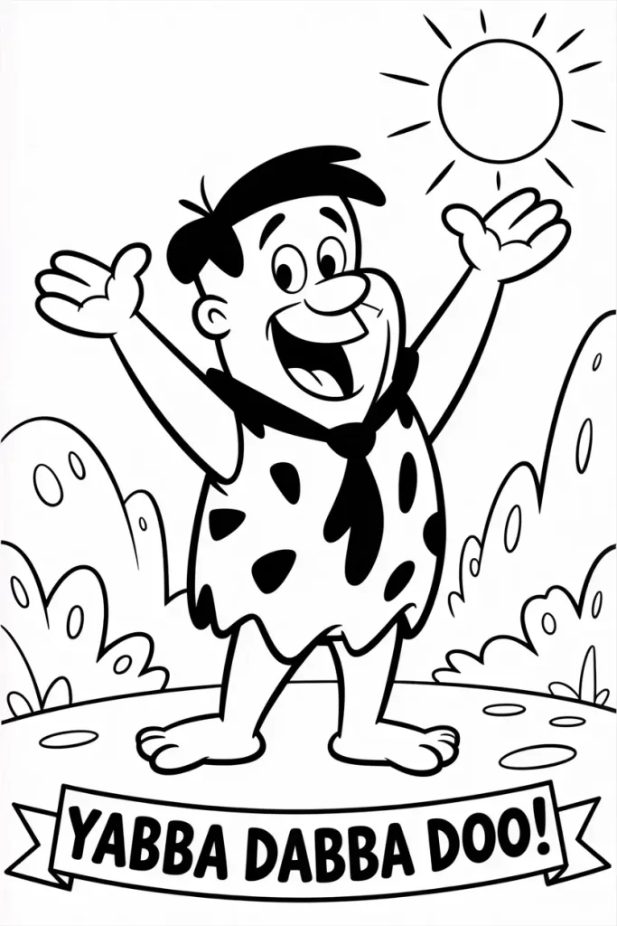 easy coloring pages for kids