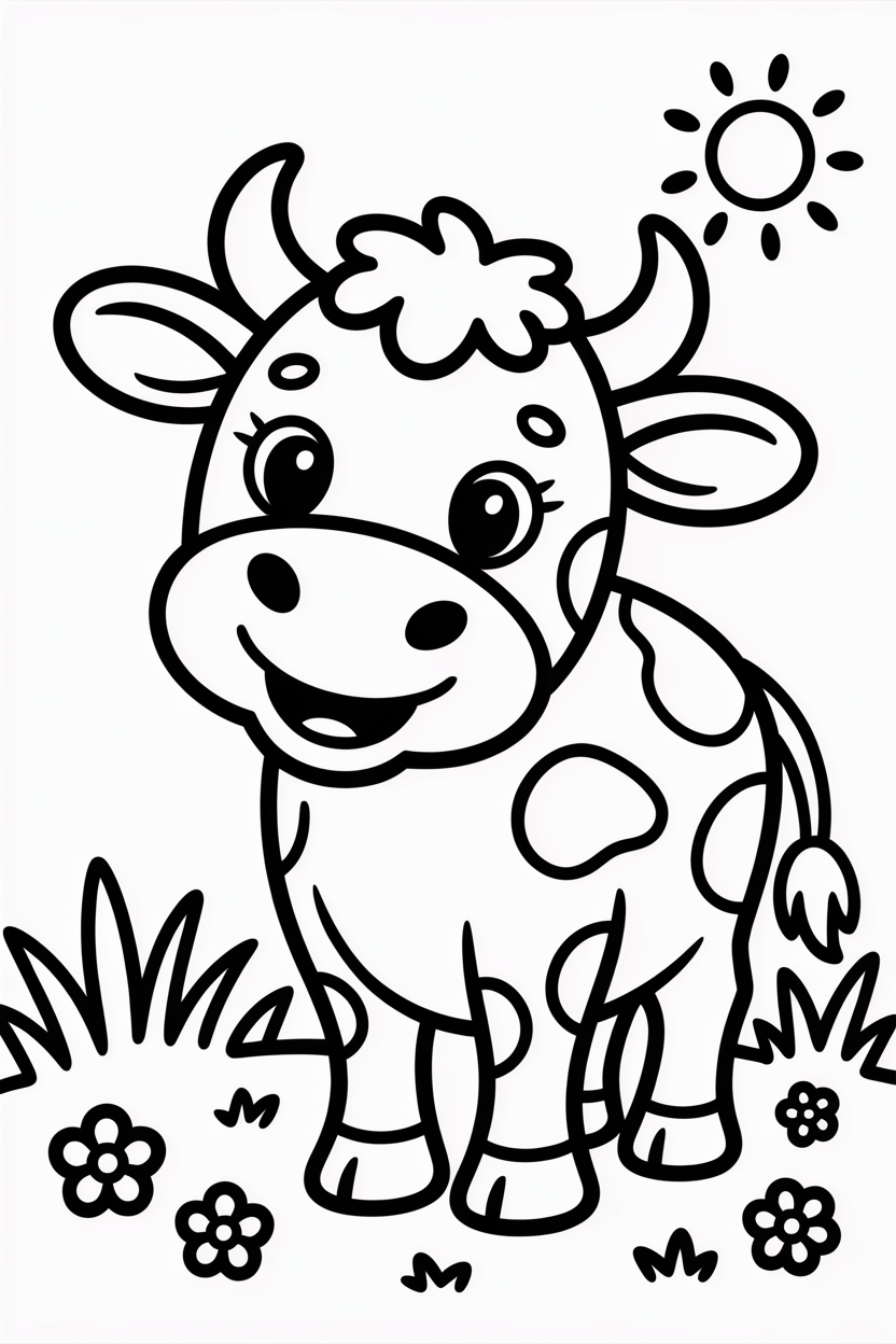 easy animal coloring pages pdf free download