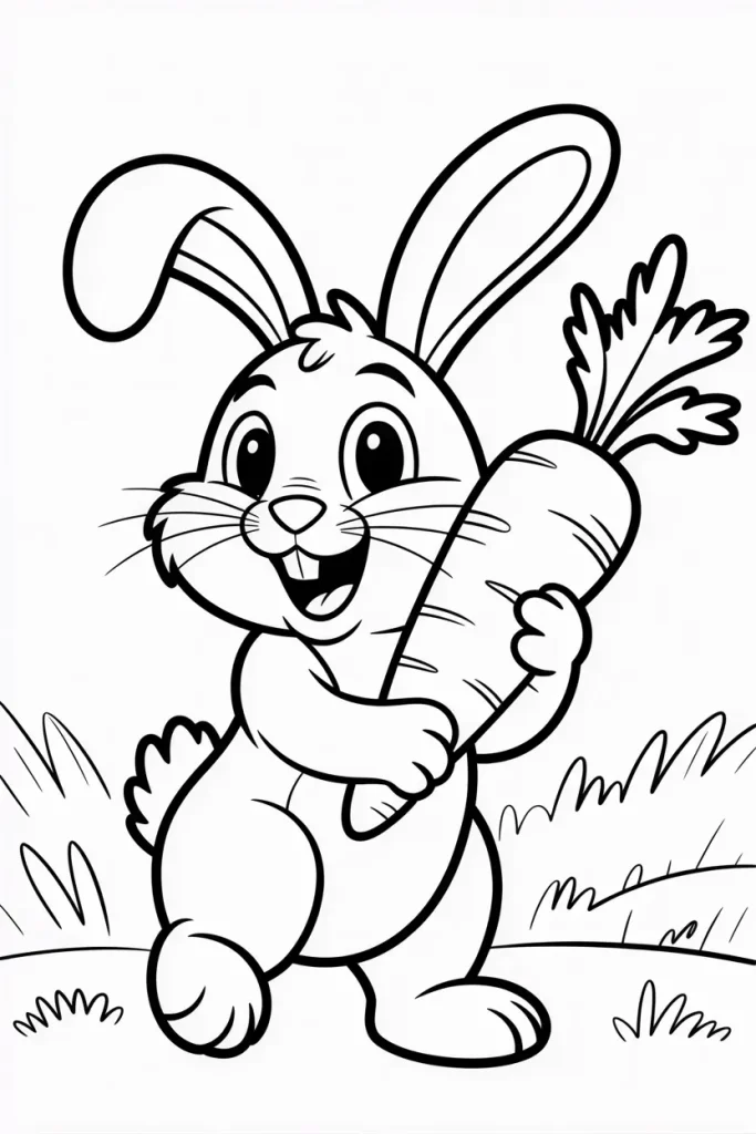 easy coloring pages for kids disney