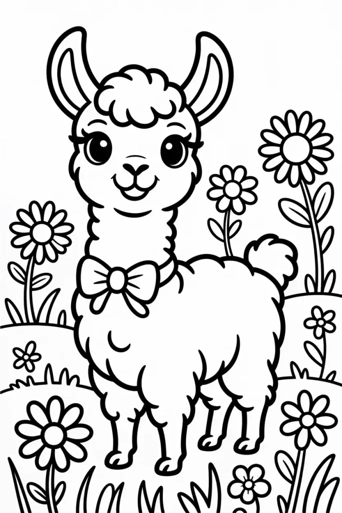 Cute Coloring Pages for Kids