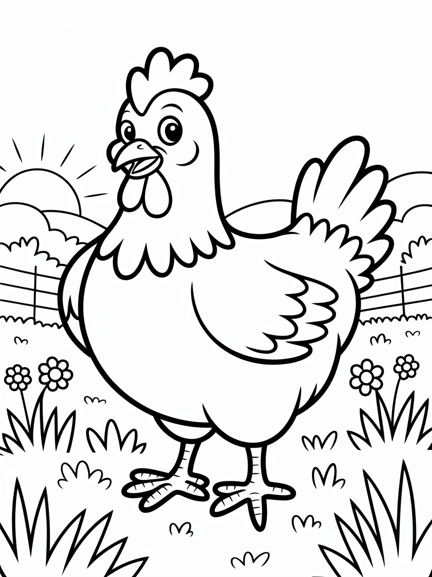 easy animal coloring pages pdf free download
