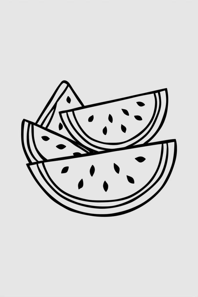 summer coloring pages easy