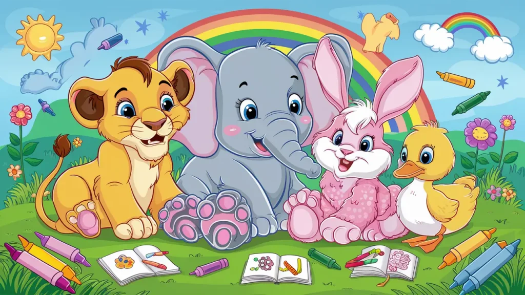 Animal Coloring Pages Free Printable