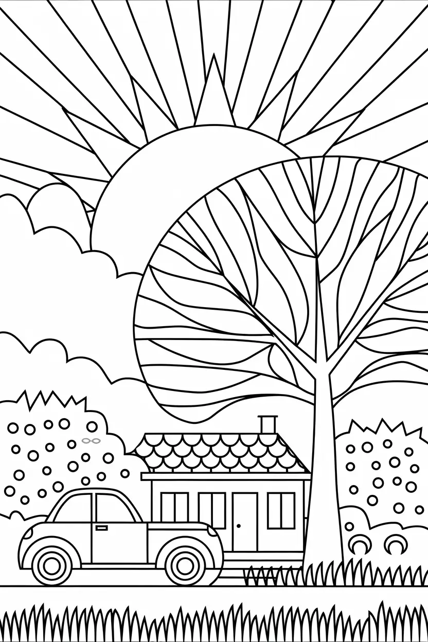 summer coloring pages for kids online