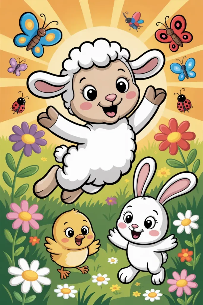 Cute Coloring Pages for Kids