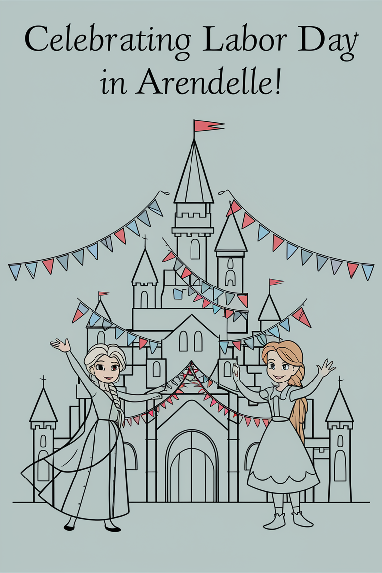 Labor Day Coloring Pages