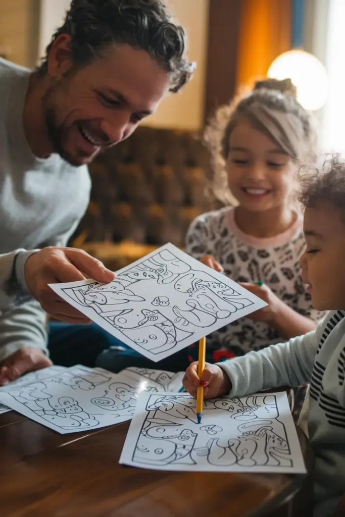 Easy Coloring Pages for Kids
