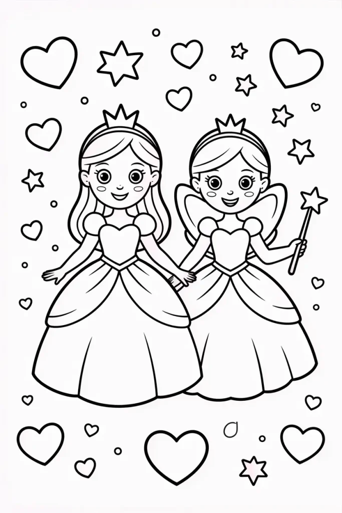 Easy Coloring Pages for Kids