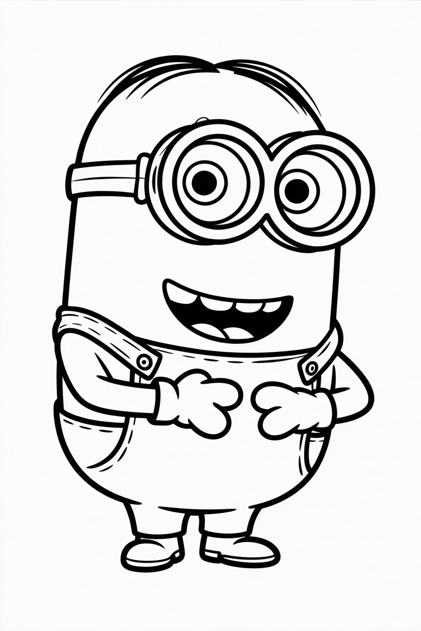 cartoon coloring pages