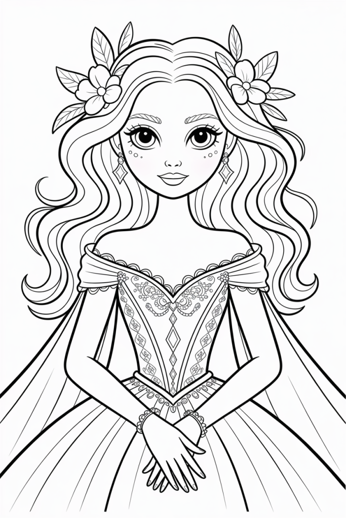 cartoon coloring pages
