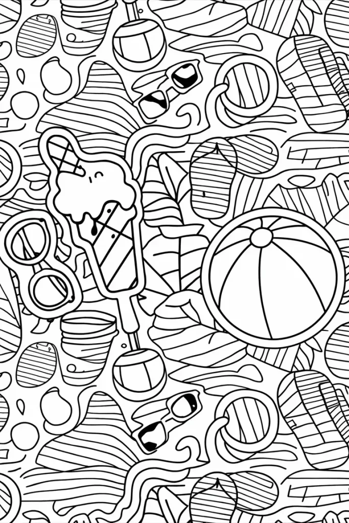 Jade Summer Coloring Pages