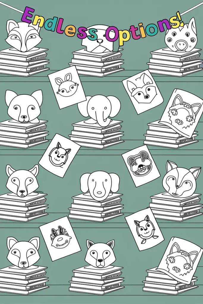 Cute Animal Coloring Pages