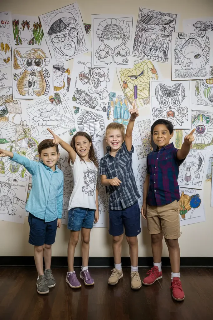 zoo animal coloring pages for kids