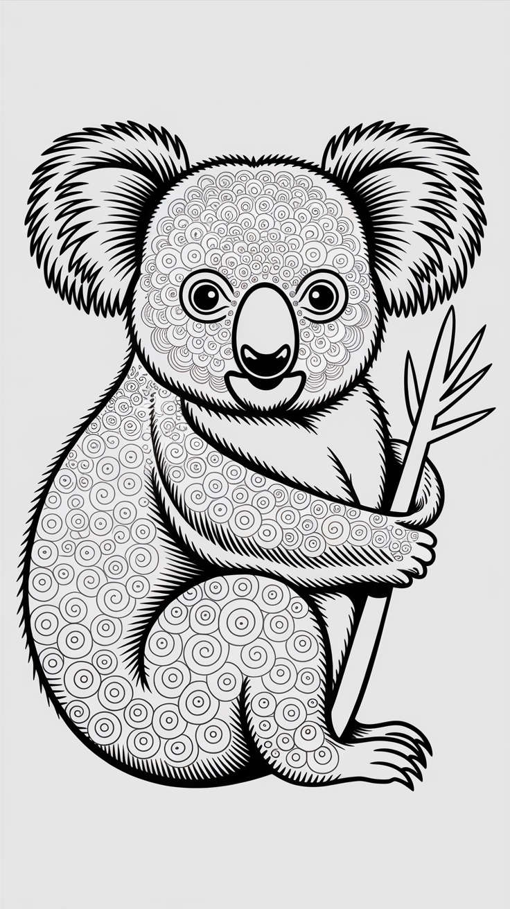 easy animal coloring pages pdf free download