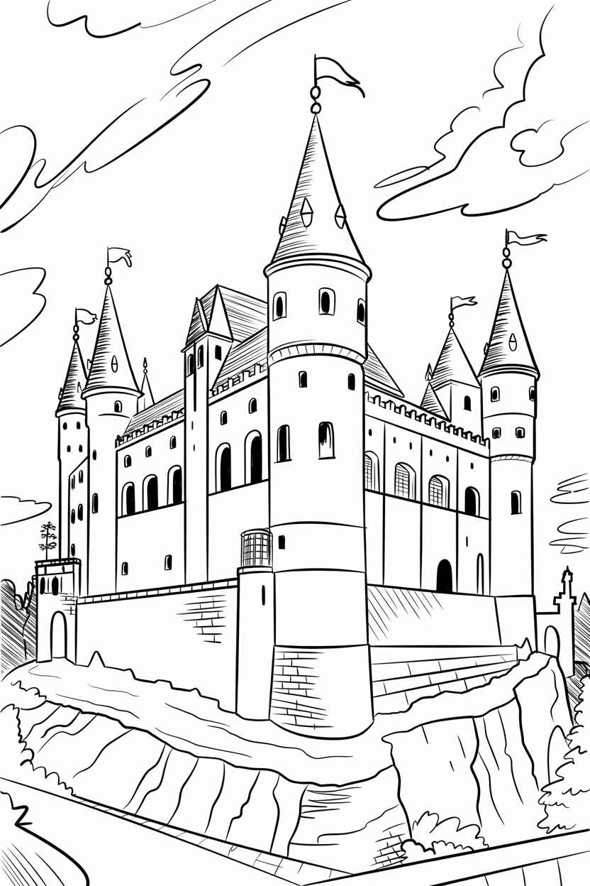 spain coloring pages for adults