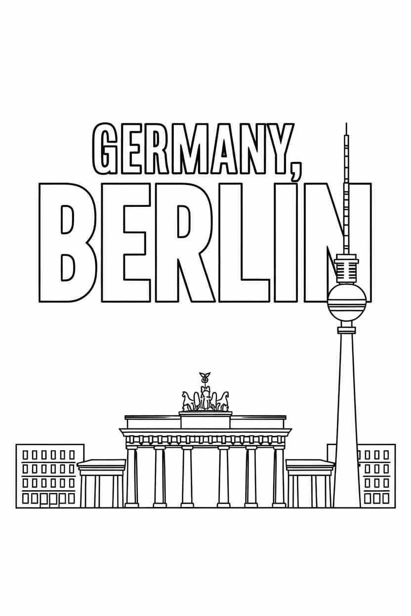 Germany Coloring Pages
