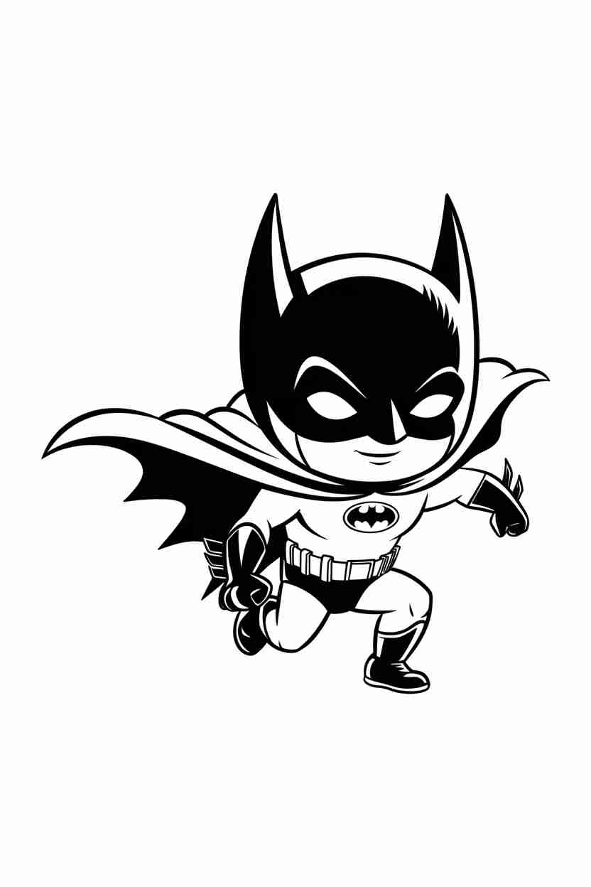 batman coloring pages printable free