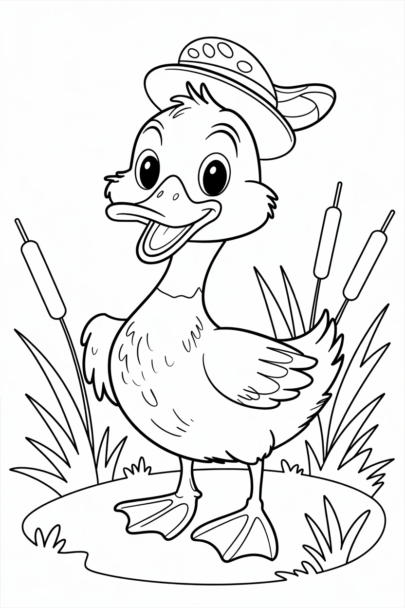 farm animal coloring pages for kids