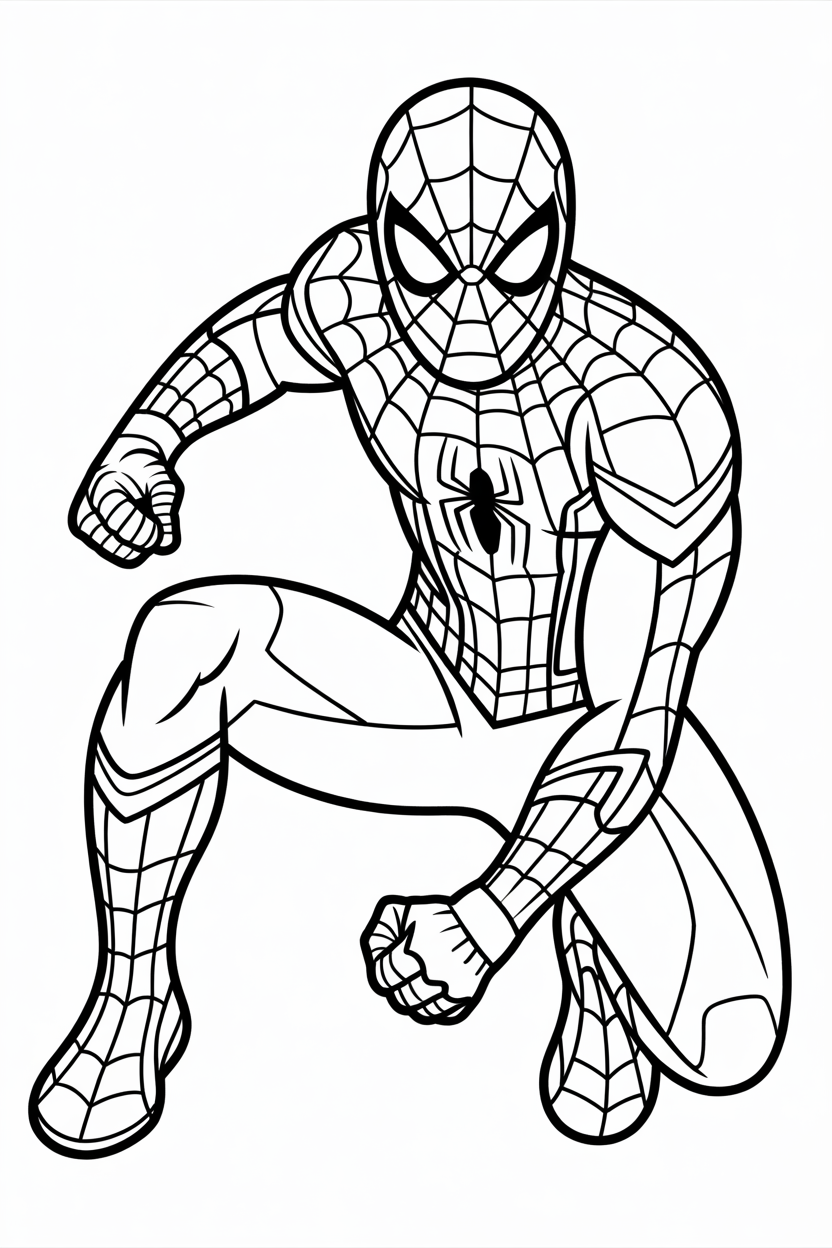 spiderman coloring pages miles morales