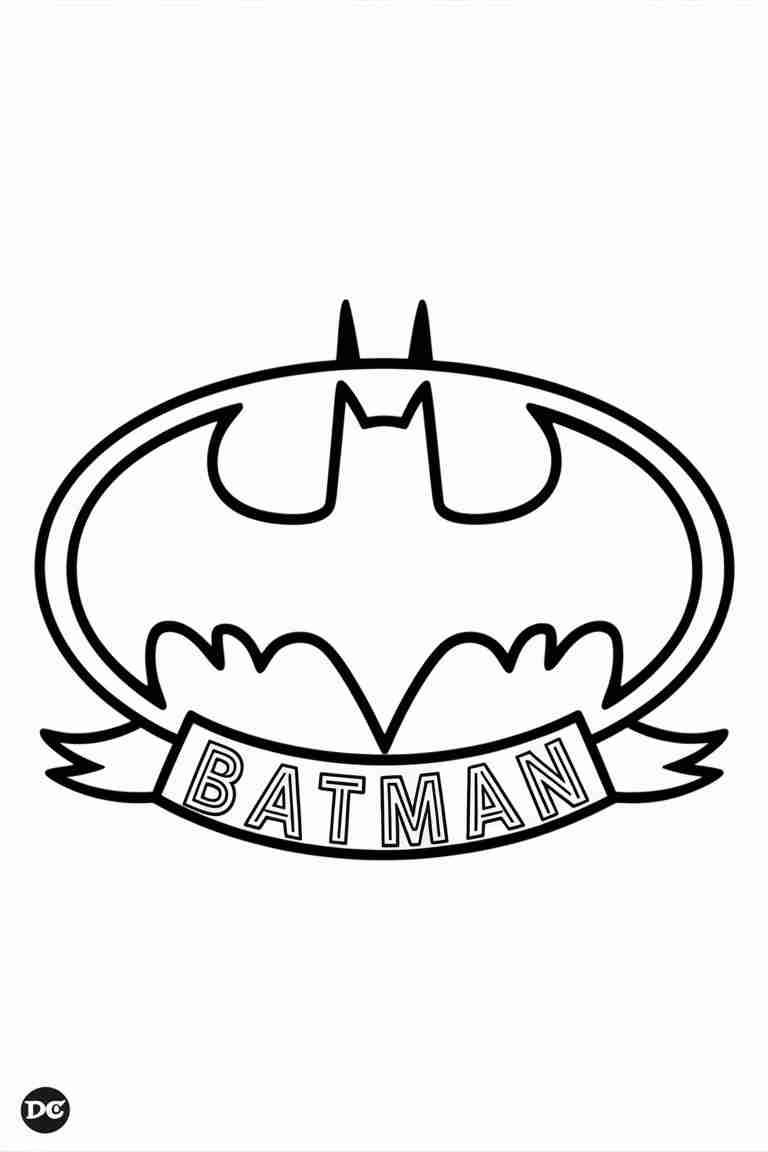 batman coloring pages free printable
