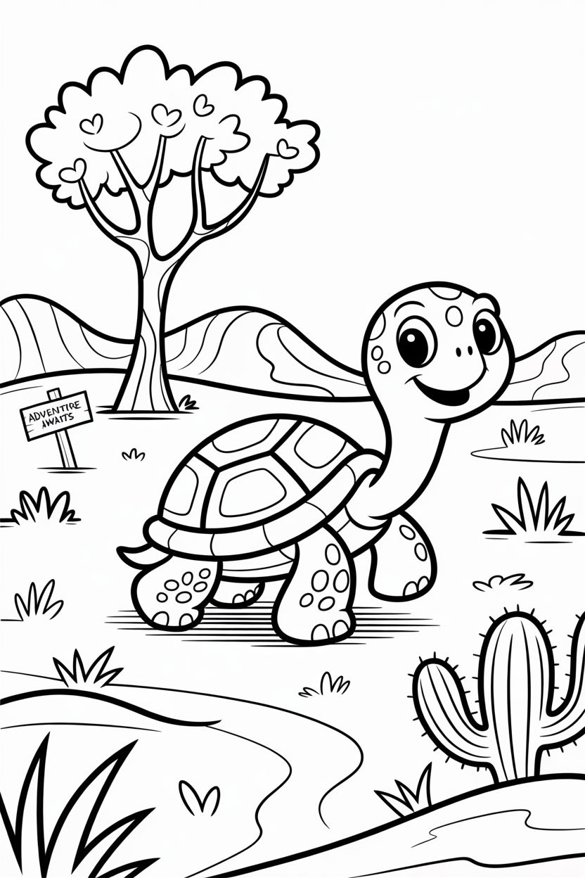 turtle coloring pages printable