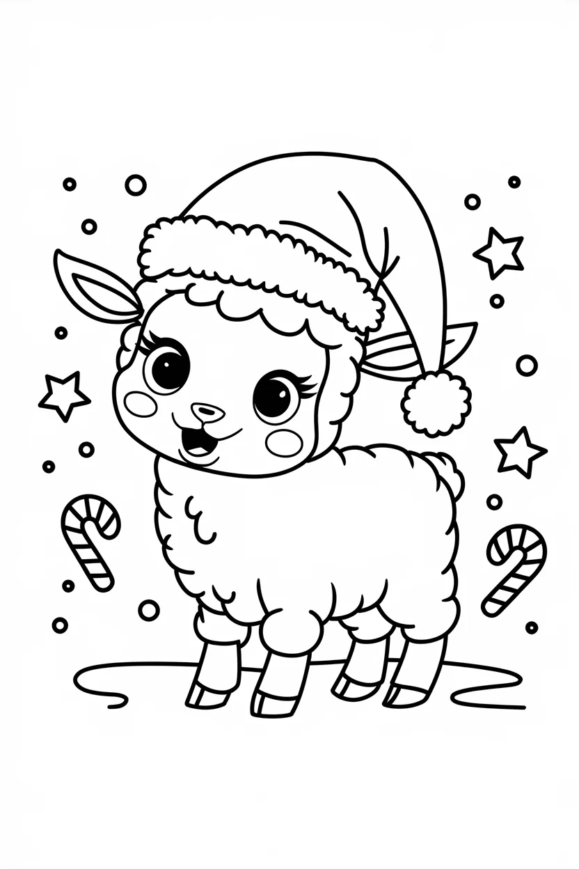 lamb coloring pages preschool