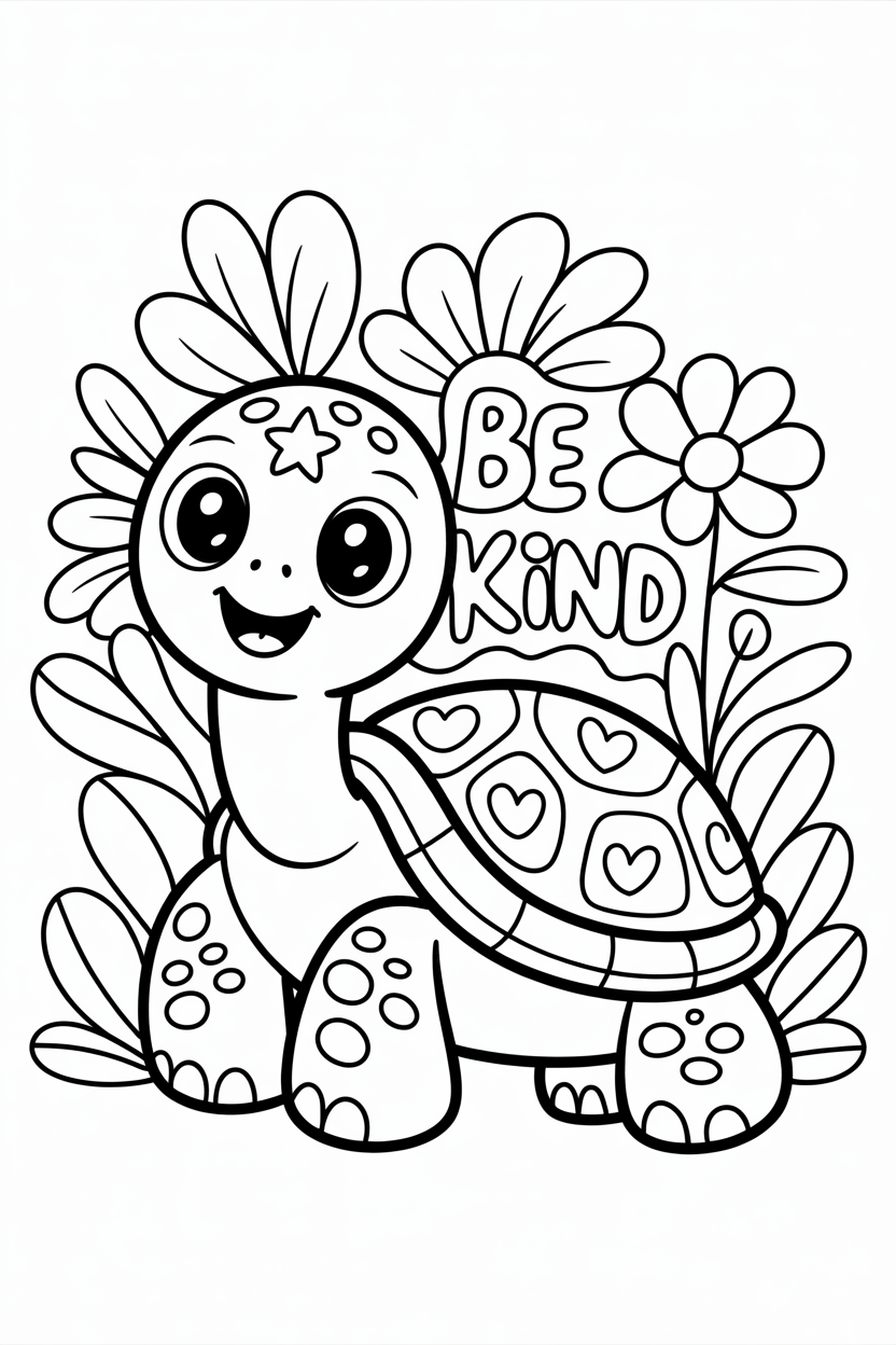 turtle coloring pages