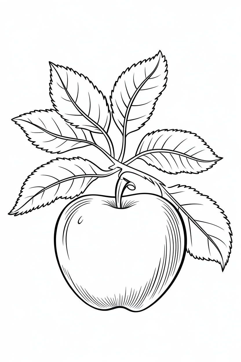 coloring fruits worksheets pdf