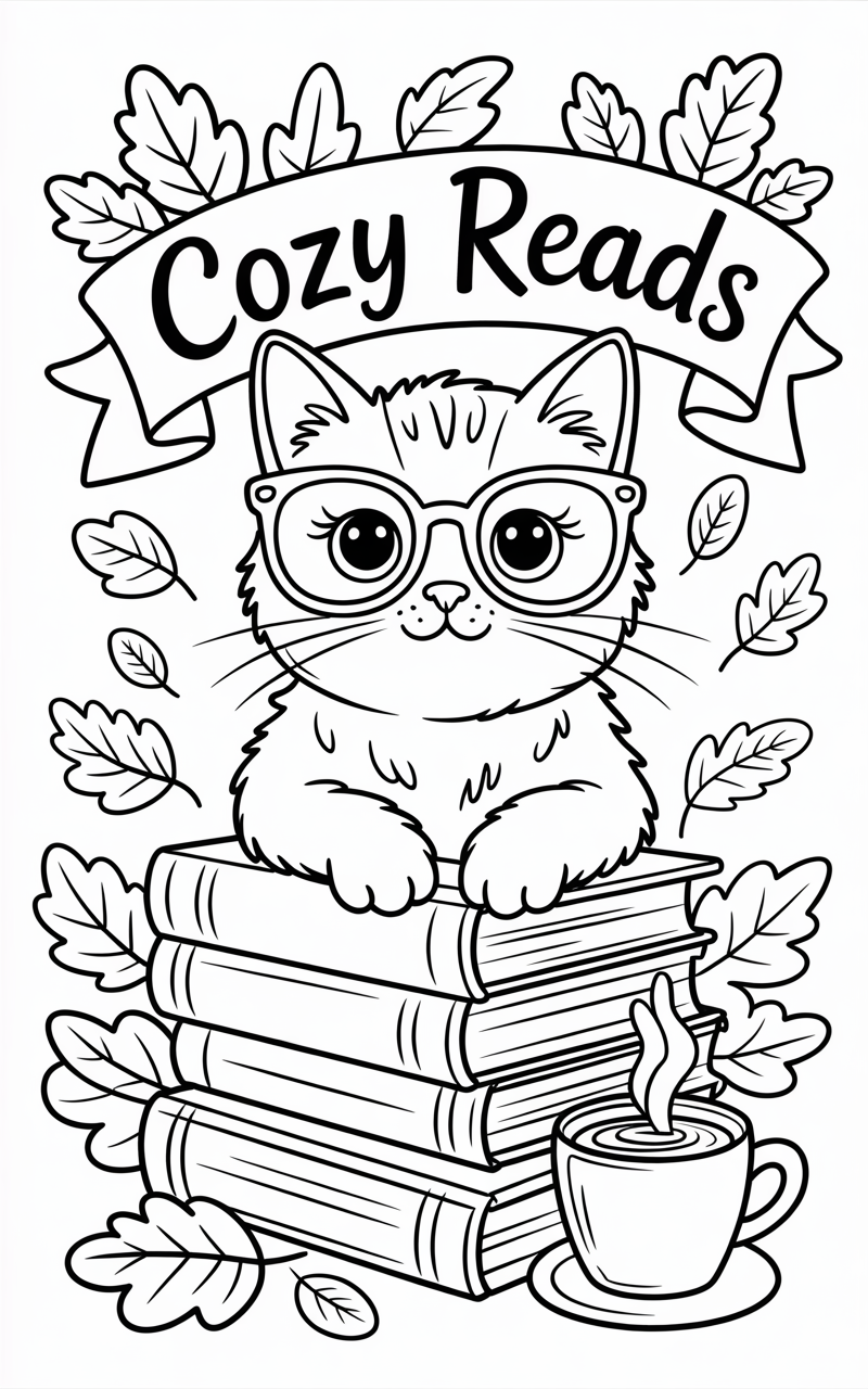 cat coloring pages pdf
