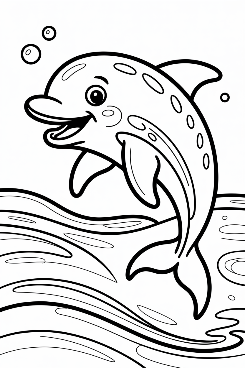 dolphin coloring pages for adults