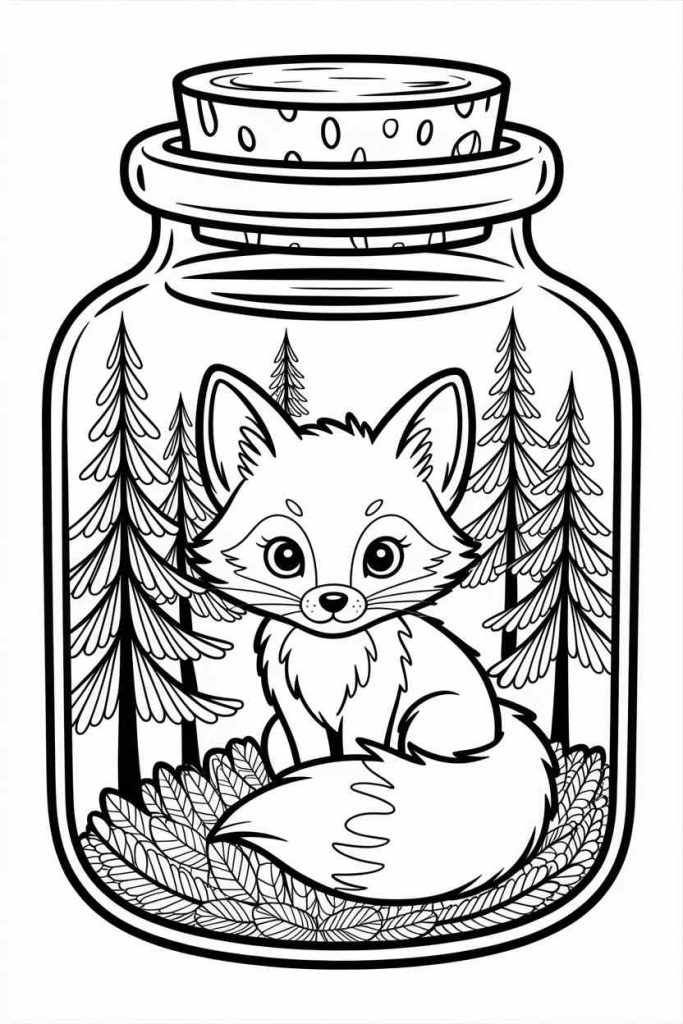 fennec fox coloring pages
