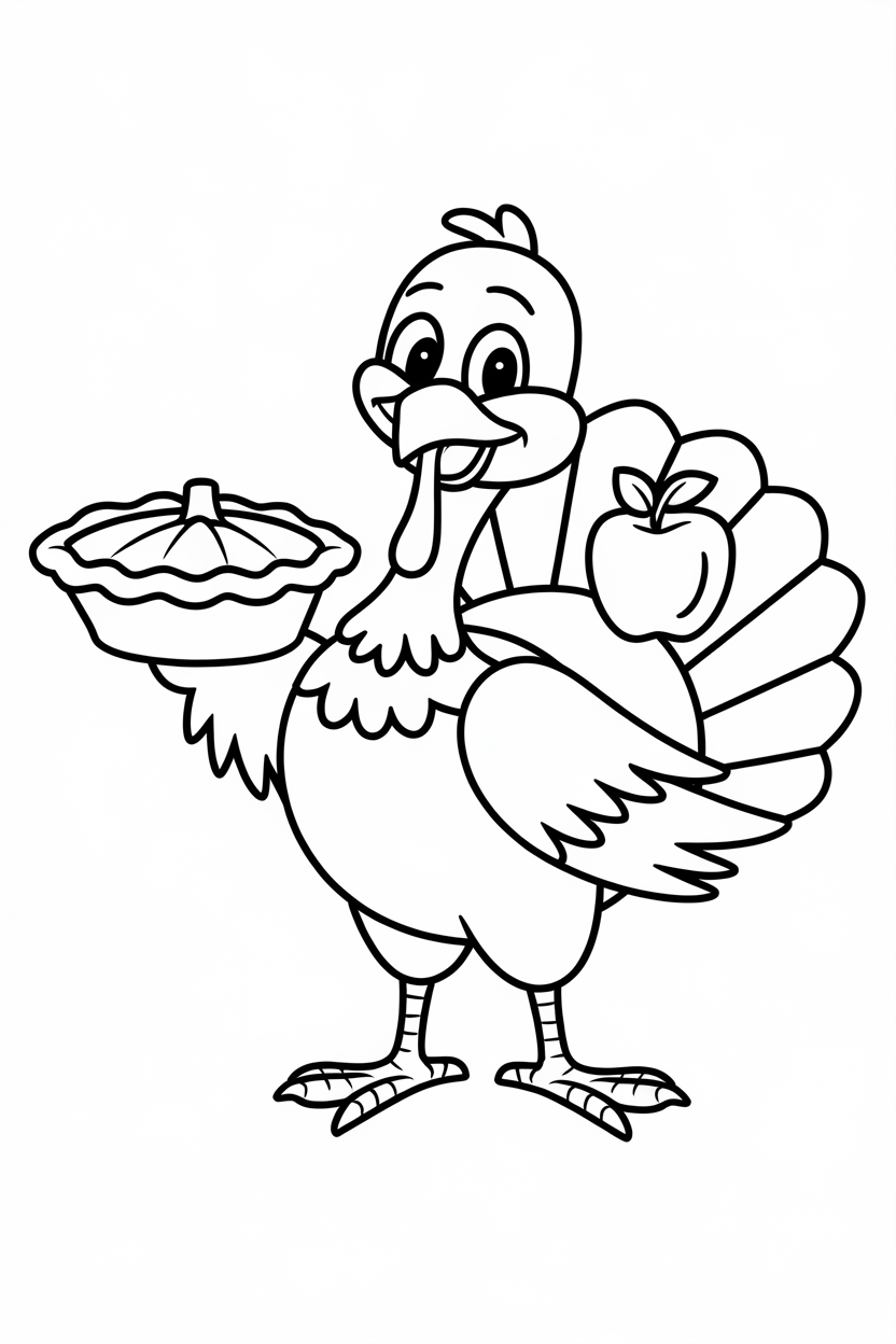 turkey coloring pages for adults
