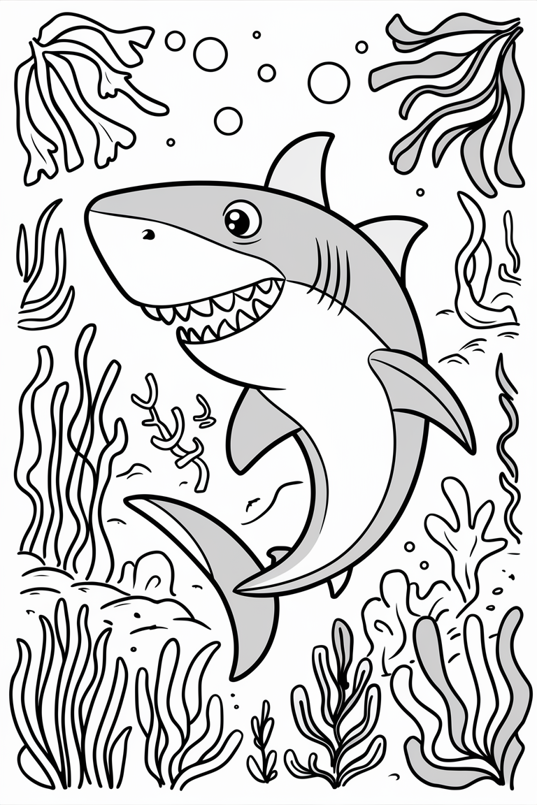 sea animal coloring pages for adults