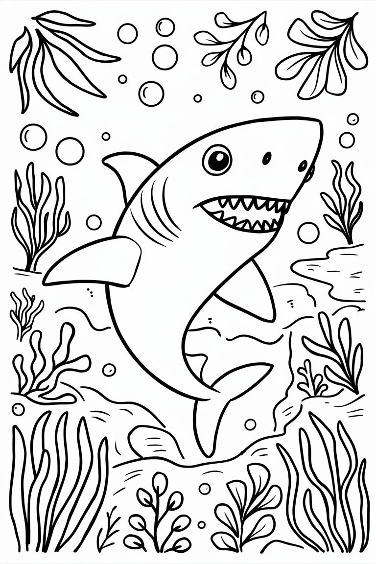 sea animal coloring pages printable
