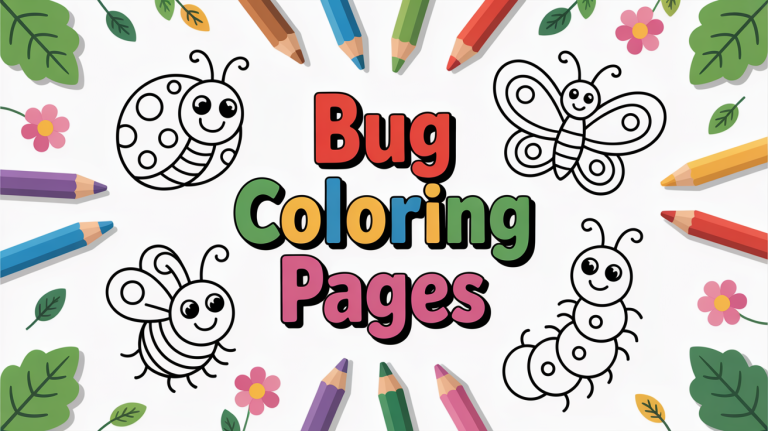 Bug Coloring Pages
