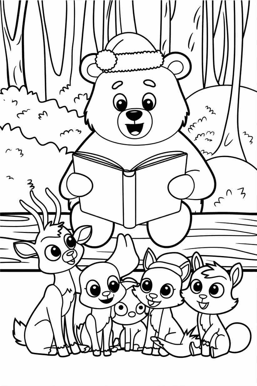 holiday coloring pages printable