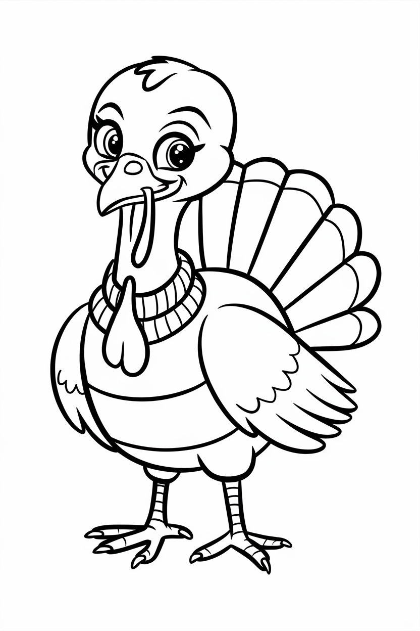 turkey coloring pages preschool