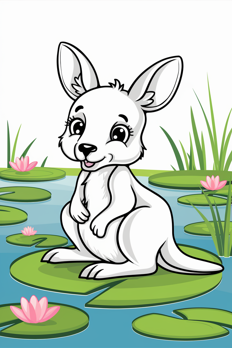 realistic baby animal coloring pages