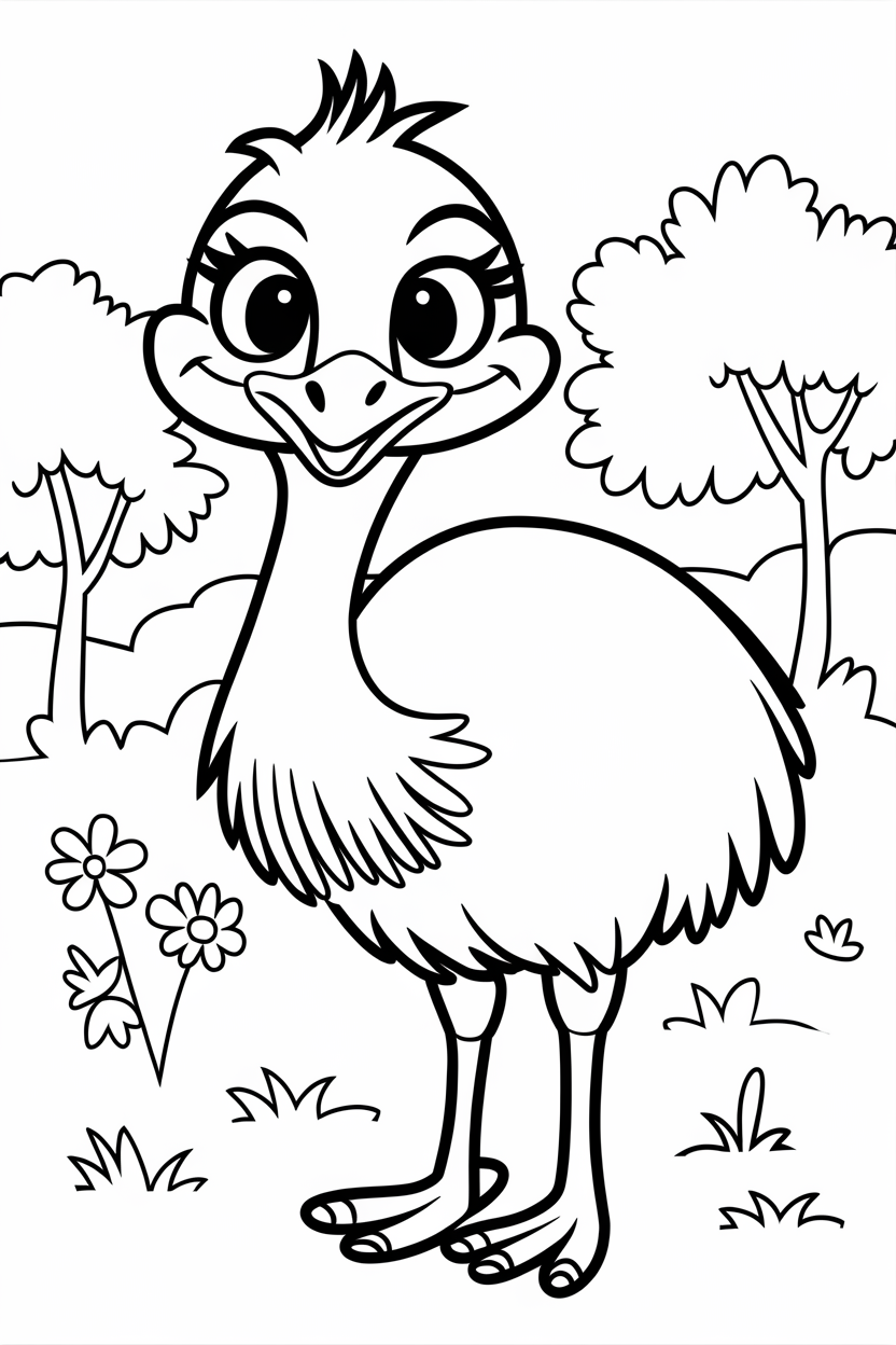 emo coloring pages for kids