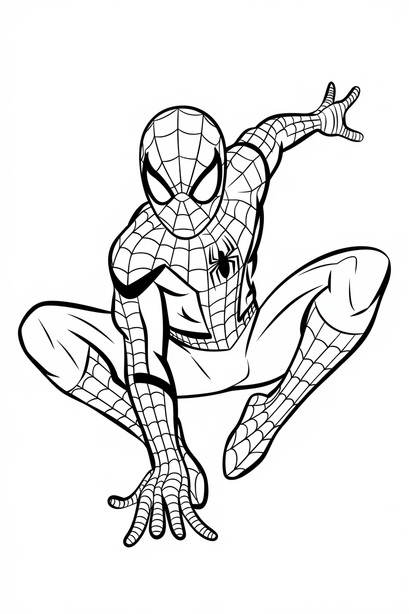 spiderman coloring pages miles morales
