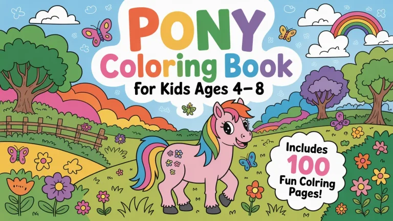 Pony Coloring Pages