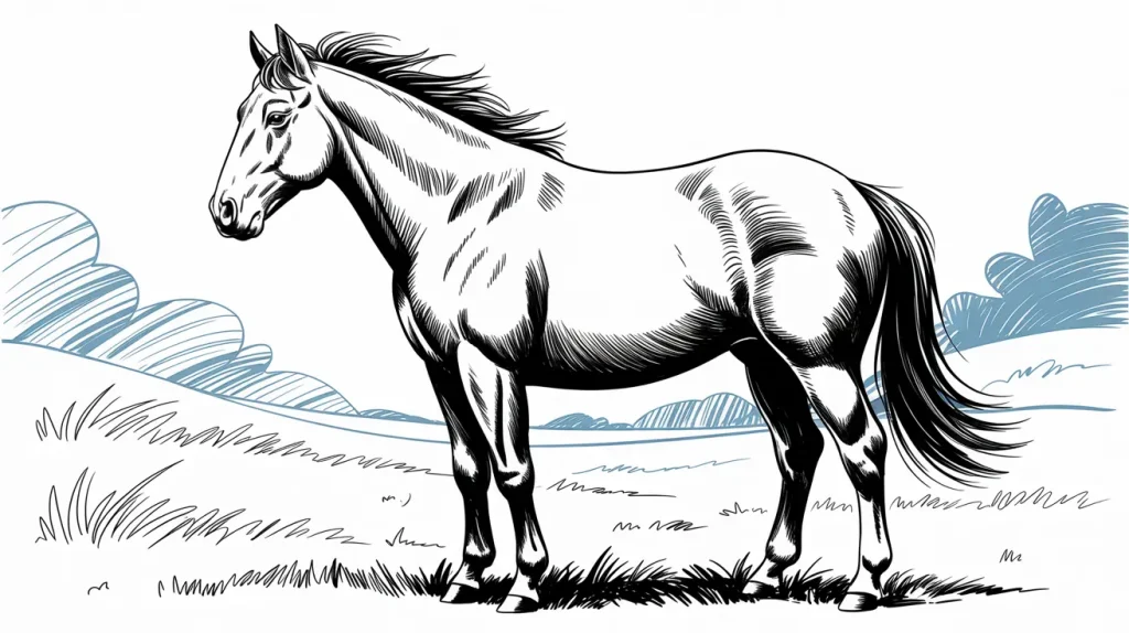 Horse Coloring Pages