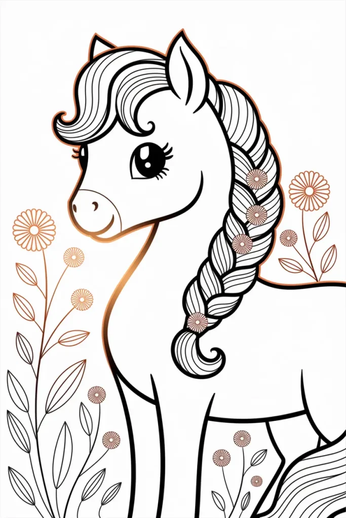 Pony Coloring Pages