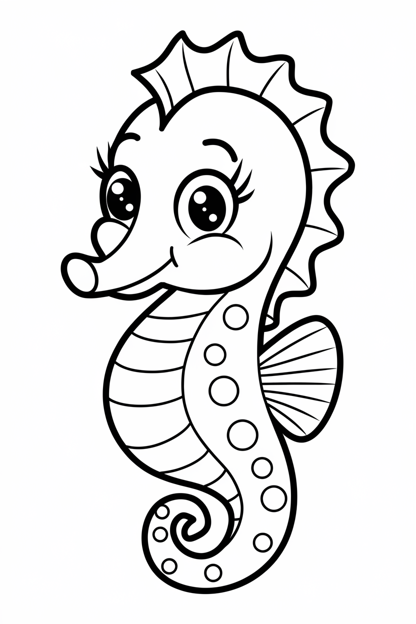 sea animal coloring pages free