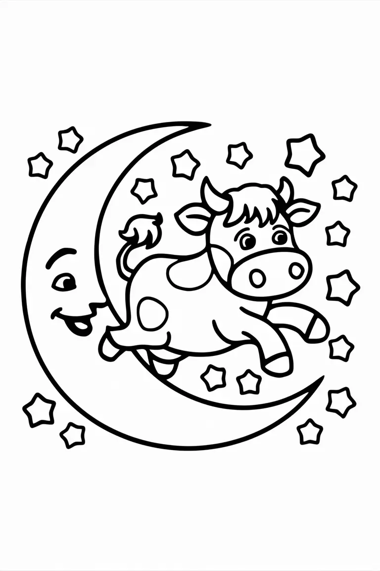 cow coloring pages free 