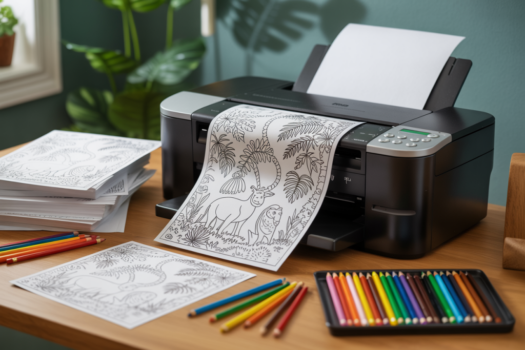 free printable coloring pages for kids summer