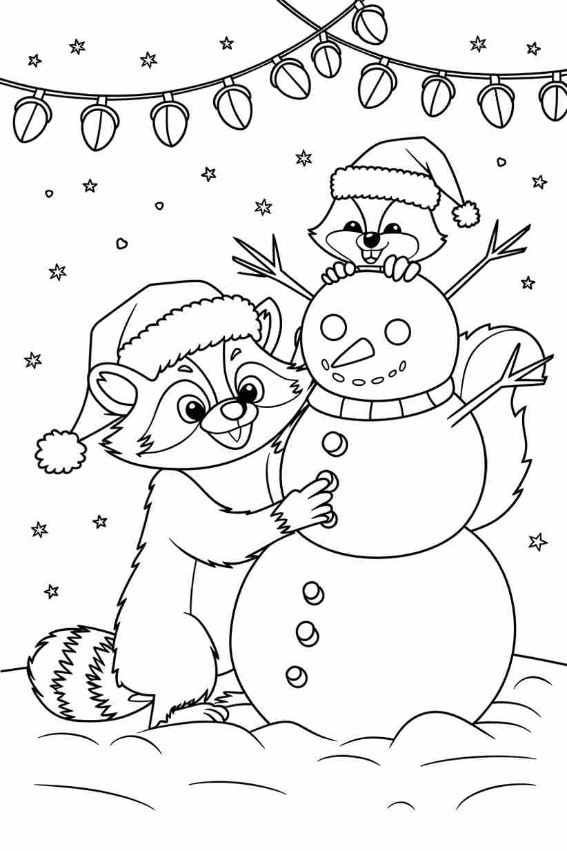 Christmas coloring pages printable